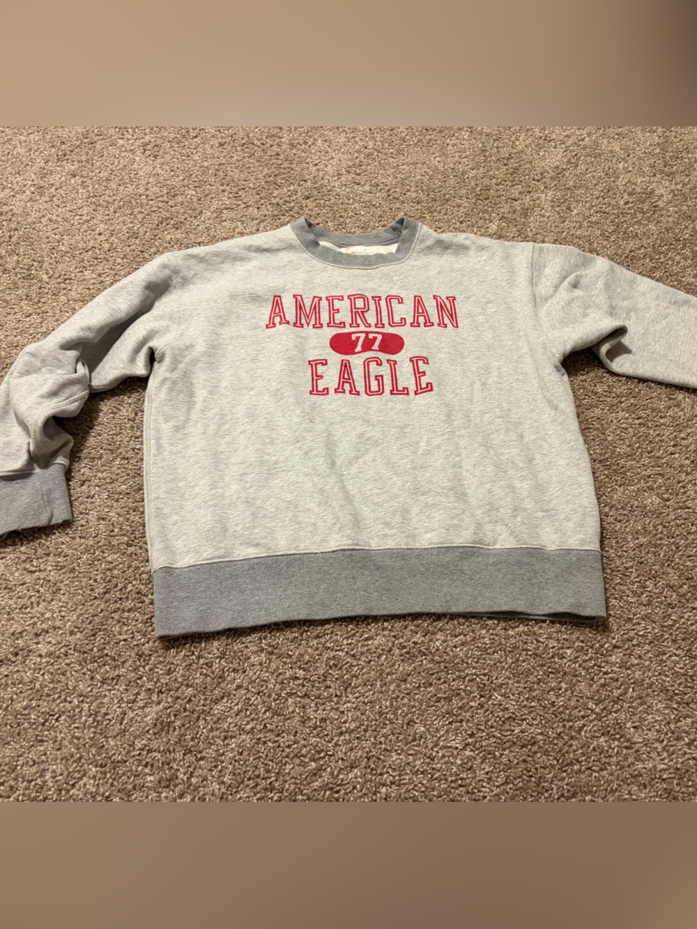 American Eagle Crew Neck Sweatshirt Size XS Soft Comfortable